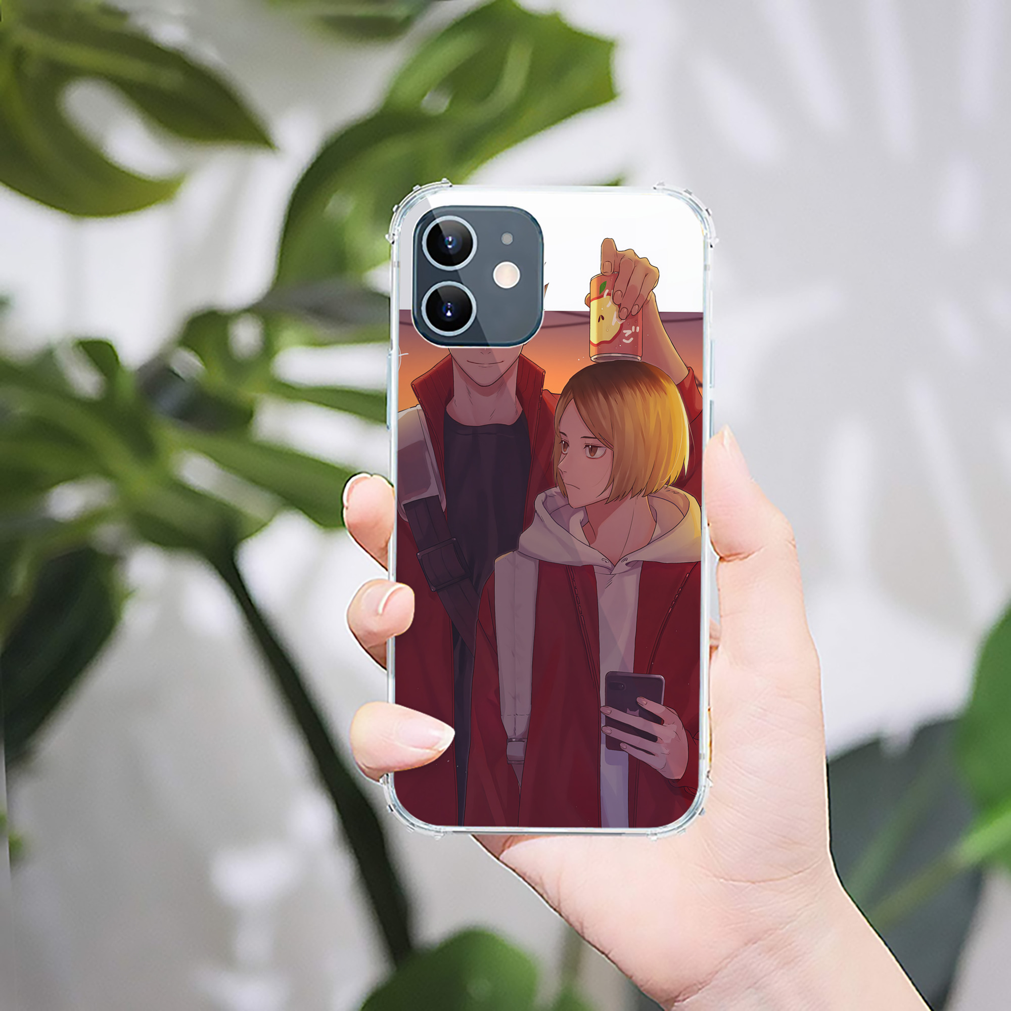 （画像用） ハイキュー!! Haikyu!! 【iPhone 12シリーズ対応】透明スマホケース（クリアソフトケース）